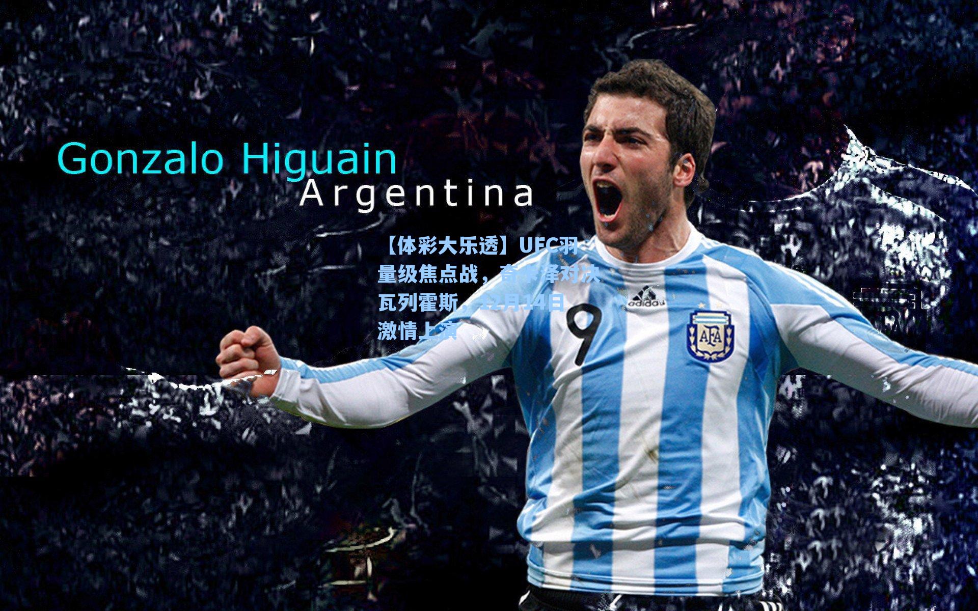 UFC羽量级焦点战，奇卡泽对决瓦列霍斯，12月14日激情上演